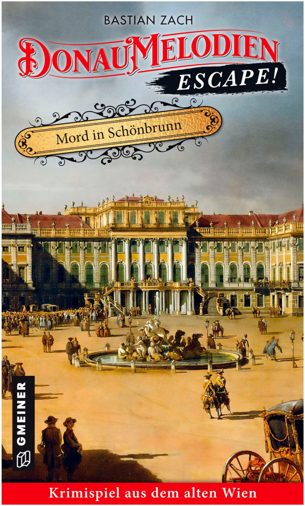 Donaumelodien Escape! - Mord in Schönbrunn - Cover Donaumelodien Escape! - Mord in Schönbrunn - Cover